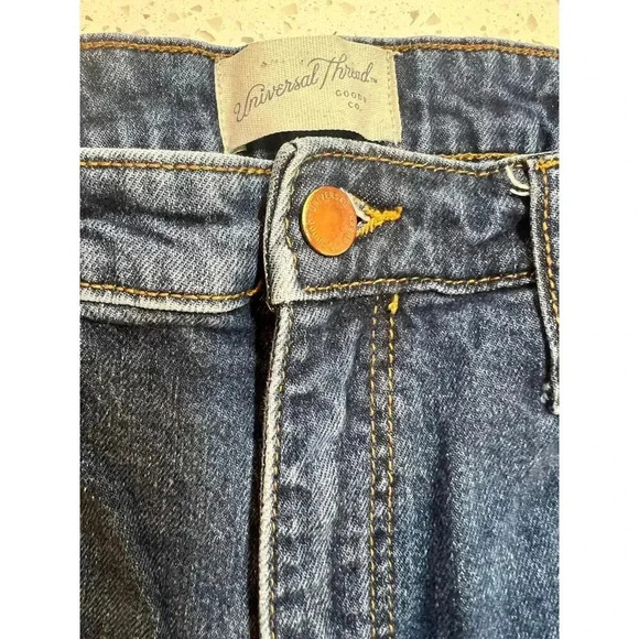 UNIVERSAL THREADS high rise slim straight womens size 12 - Picture 7 of 7